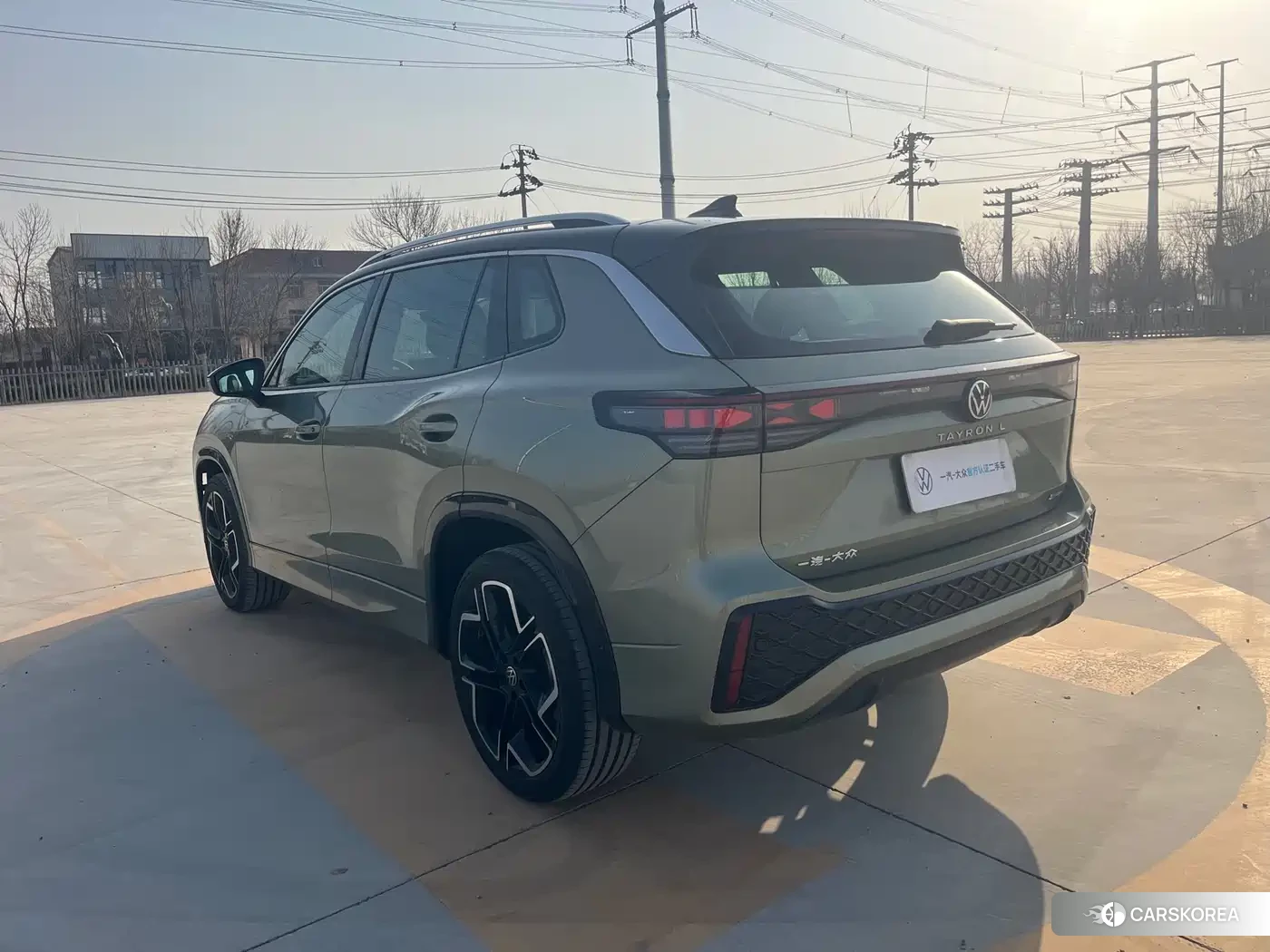 Volkswagen Tayron 2025 Зеленый из Китая