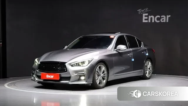 Infiniti Q50 2018 Серый из Кореи