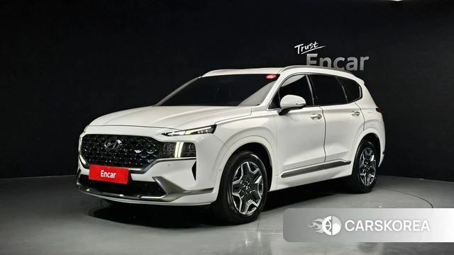 Hyundai The New Santa Fe 2022 Белый из Кореи