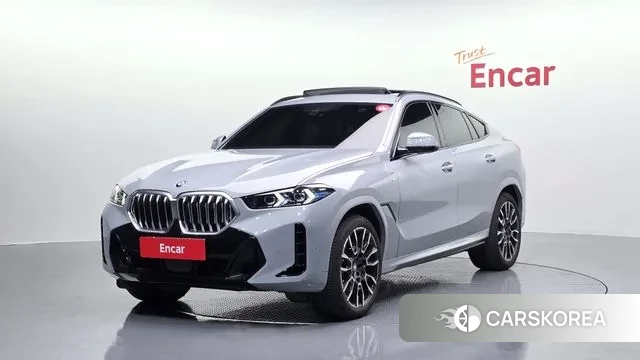 BMW X6 (G06) 2025 Серебристо-серый из Кореи