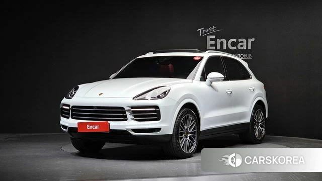 Porsche Cayenne (PO536) 2020 Белый из Кореи