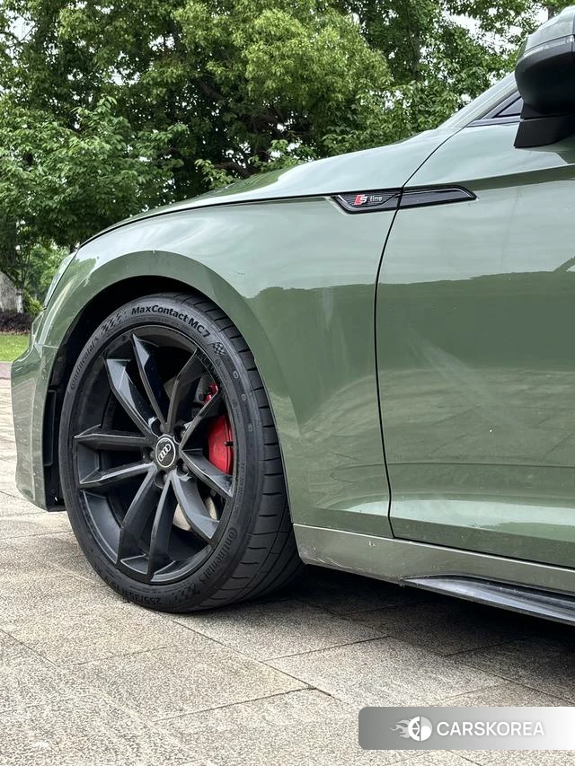 Audi A5 2021 Зеленый из Китая