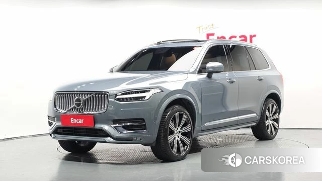 Volvo XC90 second Generation 2023 Небесно-голубой из Кореи