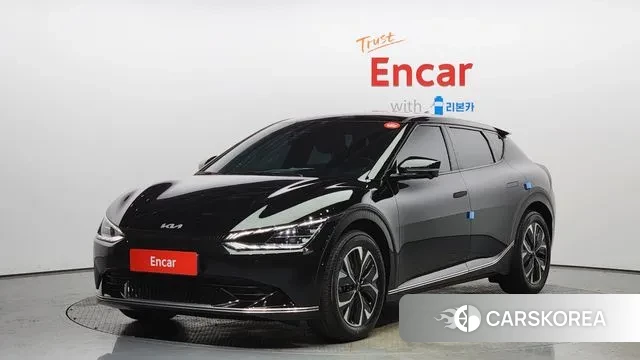 Kia EV6 2022 Черный из Кореи