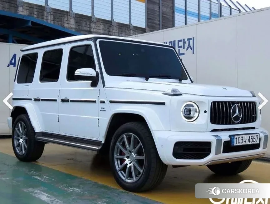 Mercedes-Benz G-Class W463b 2021 Белый из Кореи