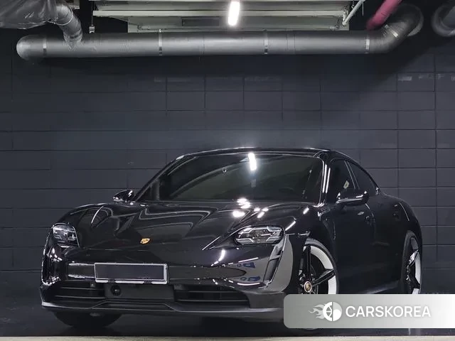 Porsche Taycan 2021 Черный из Кореи