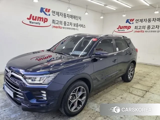 Ssangyong Beautiful Korando 2021 Синий из Кореи