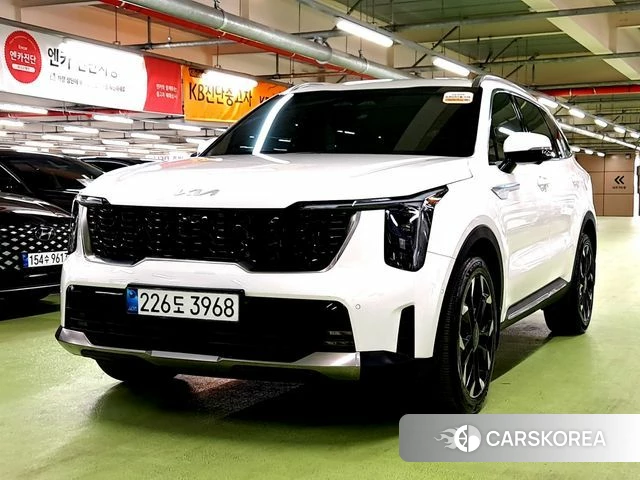 Kia The New Sorento 4th Generation 2024 Белый из Кореи