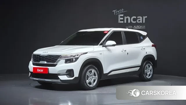 Kia Seltos 2022 Белый из Кореи