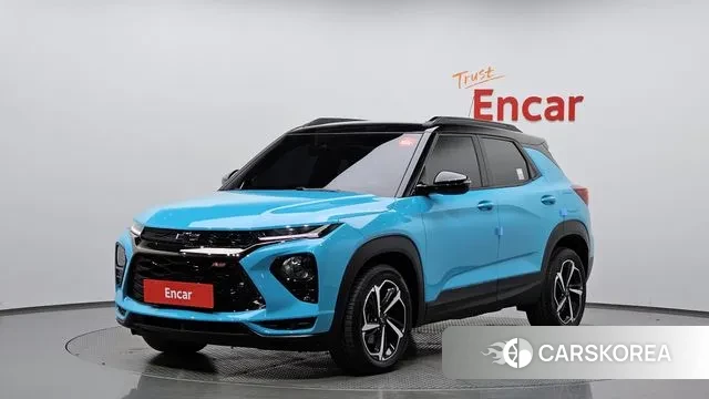 Chevrolet (GM Daewoo) Trailblazer 2020 Небесно-голубой из Кореи