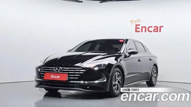 Hyundai Sonata Hybrid (DN8) 2021 Черный из Кореи