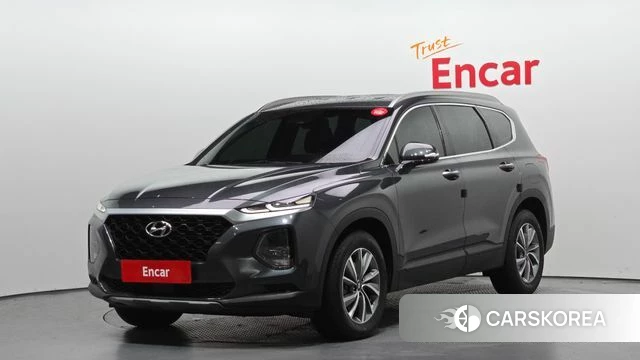 Hyundai Santa Fe TM 2018 Серый из Кореи