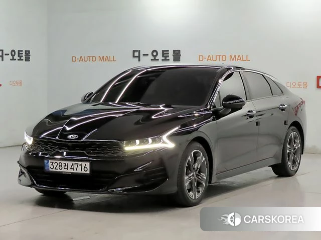 Kia K5 3rd generation 2020 Черный из Кореи