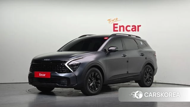 Kia Sportage 5th Generation Hybrid 2024 Серый из Кореи