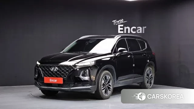 Hyundai Santa Fe TM 2018 Черный из Кореи