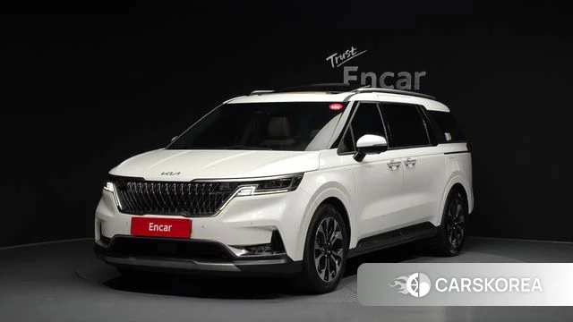 Kia Carnival 4th generation 2023 Белый из Кореи