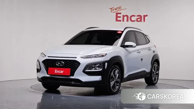 Hyundai Kona 2019 Белый из Кореи