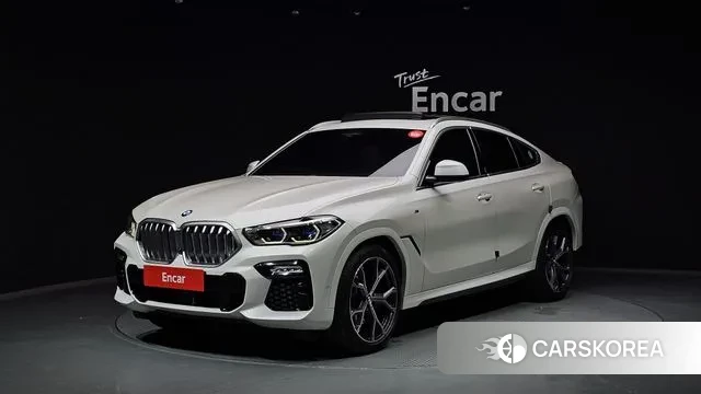 BMW X6 (G06) 2021 Белый из Кореи