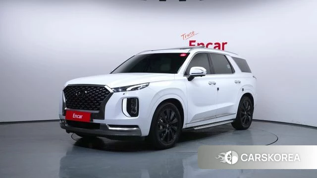 Hyundai Palisade 2021 Белый из Кореи