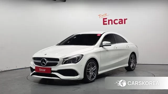 Mercedes-Benz CLA-Class C117 2018 Белый из Кореи