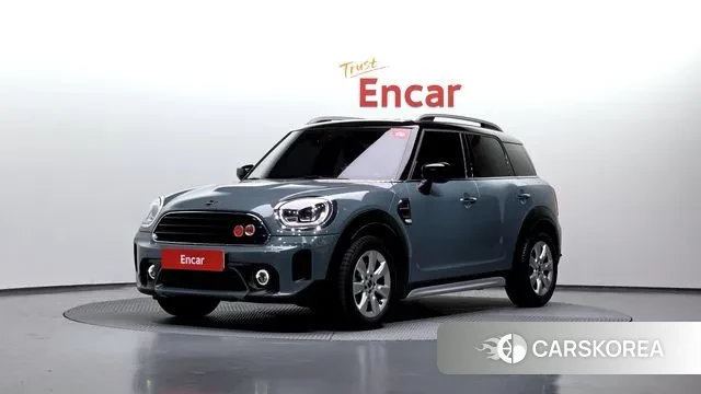 Mini Cooper Countryman 2022 Небесно-голубой из Кореи
