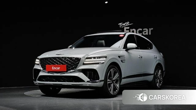 Genesis GV80 Coupe 2023 Светло-серебряный цвет из Кореи