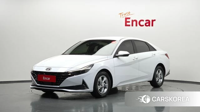 Hyundai Avante (CN7) 2020 Белый из Кореи