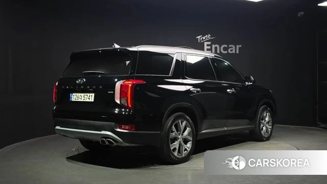 Hyundai Palisade 2021 Черный из Кореи