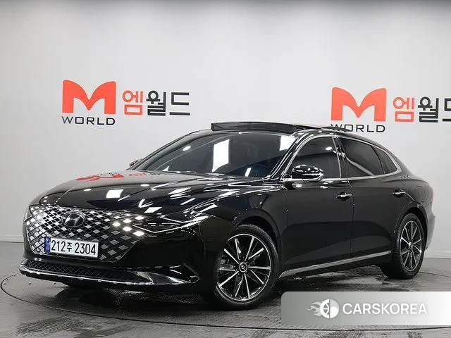 Hyundai The New Grandeur IG 2022 Черный из Кореи