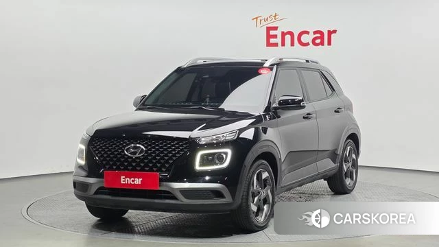 Hyundai Venue 2021 Черный из Кореи