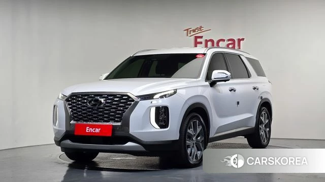 Hyundai Palisade 2021 Белый из Кореи