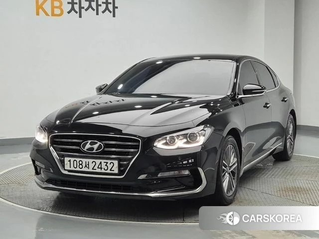 Hyundai Grandeur IG 2019 Черный из Кореи