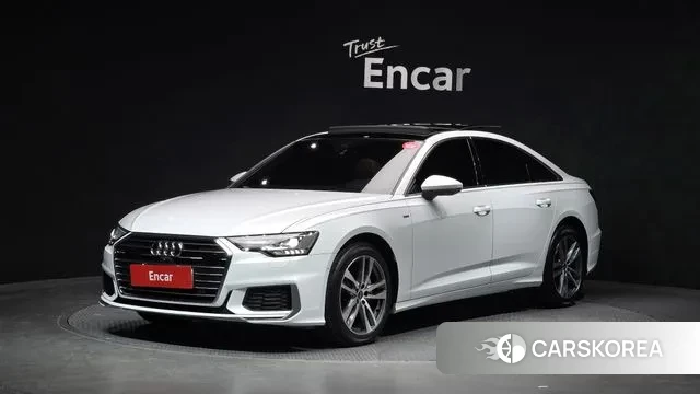 Audi A6 (C8) 2022 Белый из Кореи