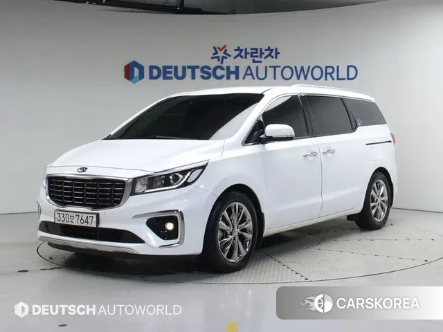 Kia The New Carnival 2020 Белый из Кореи