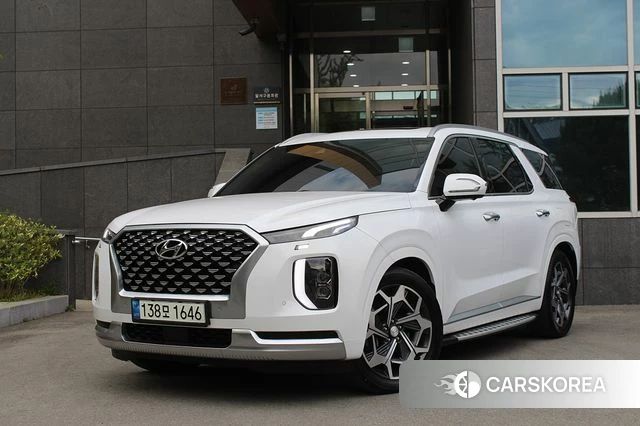 Hyundai Palisade 2021 Белый из Кореи