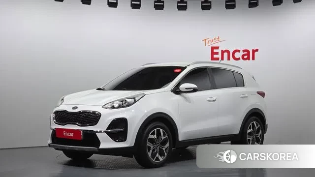 Kia Sportage The Bold 2018 Белый из Кореи