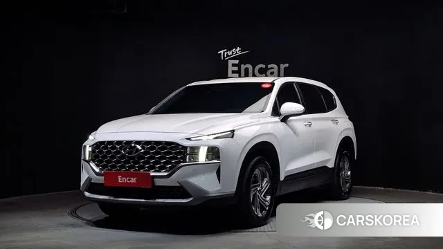 Hyundai The New Santa Fe 2023 Белый из Кореи