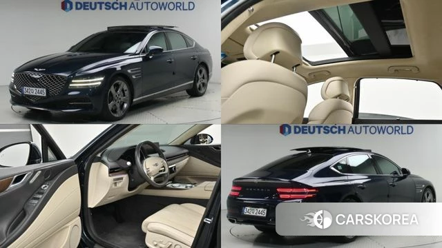 Genesis G80 (RG3) 2020 Синий из Кореи