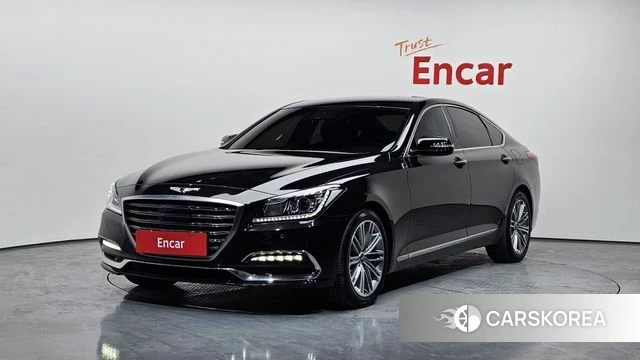 Genesis G80 2018 Черный из Кореи