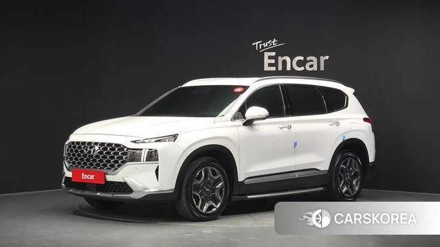Hyundai The New Santa Fe 2021 Белый из Кореи