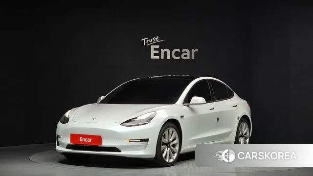 Tesla Model 3 2020 Белый из Кореи