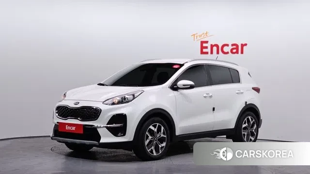 Kia Sportage The Bold 2019 Белый из Кореи