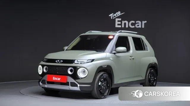 Hyundai Casper 2024 Темно-зеленый из Кореи