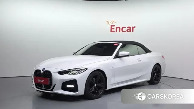 BMW 4 Series (G22) 2021 Белый из Кореи