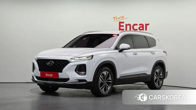 Hyundai Santa Fe TM 2018 Белый из Кореи