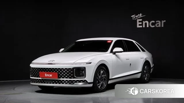 Hyundai Grandeur (GN7) 2023 Белый из Кореи