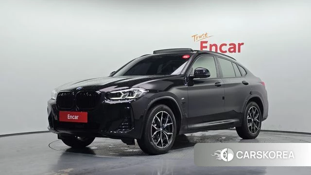 BMW X4 (G02) 2024 Черный из Кореи