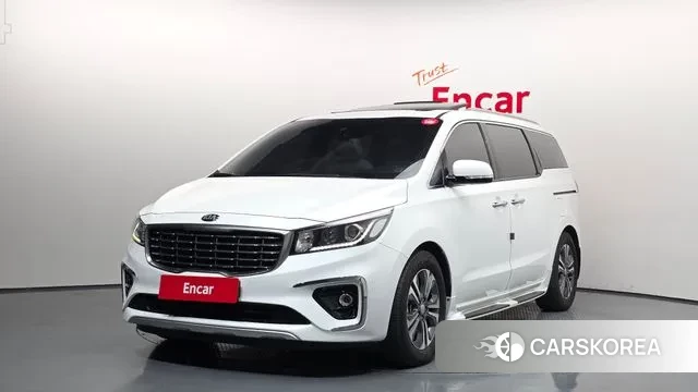 Kia The New Carnival 2019 Белый из Кореи