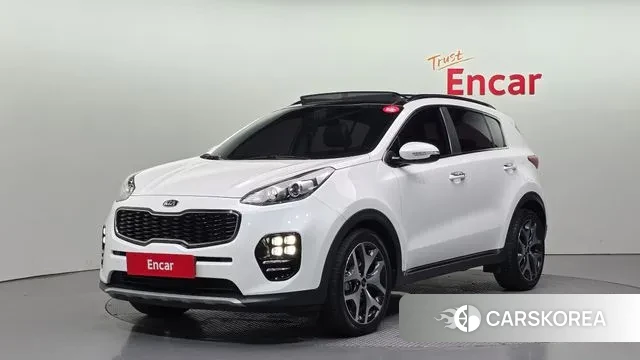 Kia Sportage 4th Generation 2018 Белый из Кореи