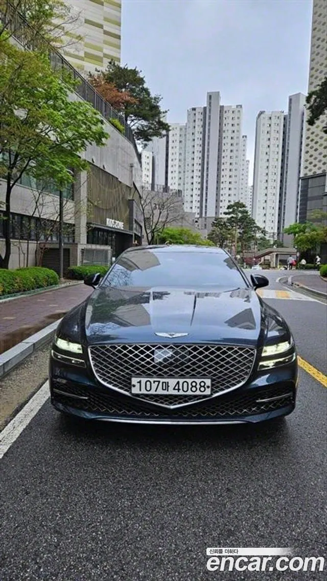 Genesis G80 (RG3) 2020 Синий из Кореи